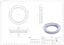do 2d technical drawing, line drawing and manufacturing ready 2d drawings